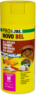 JBL PRONOVO BEL GRANO M основной корм в гранулах для рыб 125г 250мл